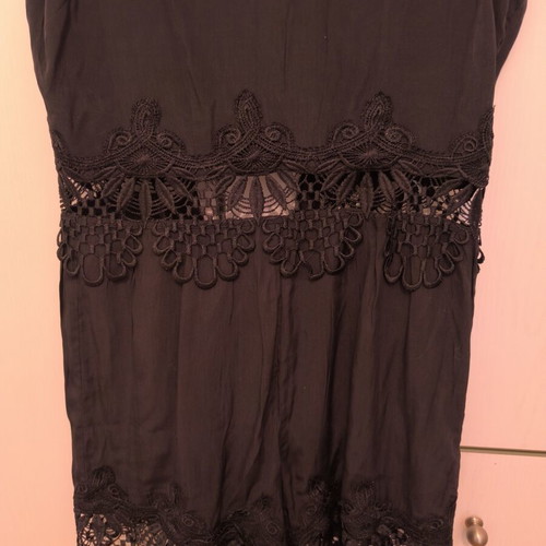 BSB Black Playsuit like new with lace details