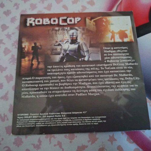 Robocop DVD series like new, action adventure crime
