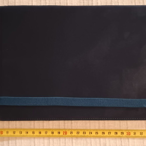 Tablet case like new, dark navy blue with stand