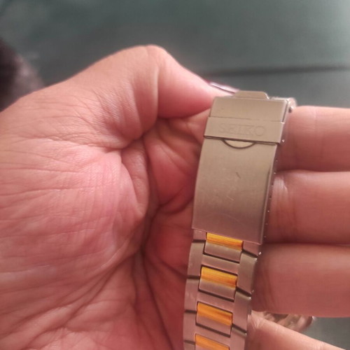 Seiko men's watch used, vintage, silver