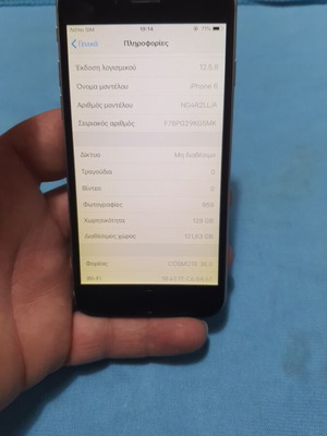 Iphone 6 128GB used with new screen and battery