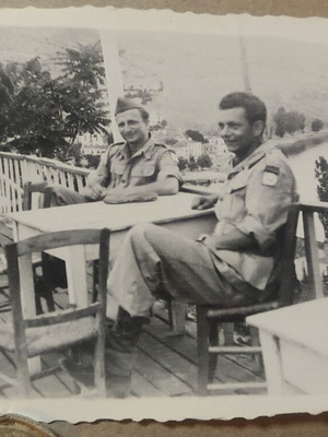 Military photograph black and white, like new
