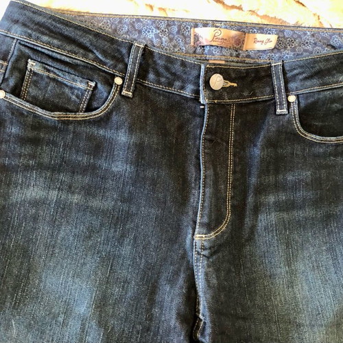 Paige Premium Denim Rising Glen jeans like new, blue
