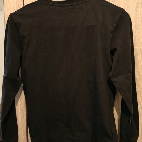 Abarth cotton kids' shirt used, 14 years, black