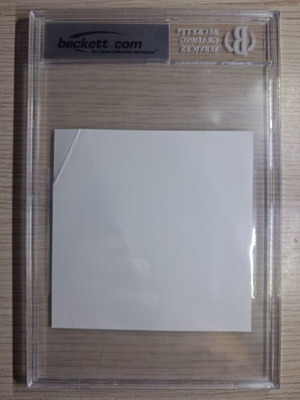 Ed Sheeran Beckett Authentic Autograph CD Insert