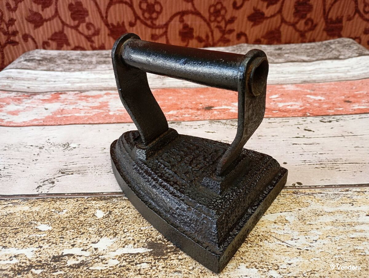 Παλιό σίδερο μαντέμι μεταχειρισμένο, βικτωριανή περίοδος 1860-1880