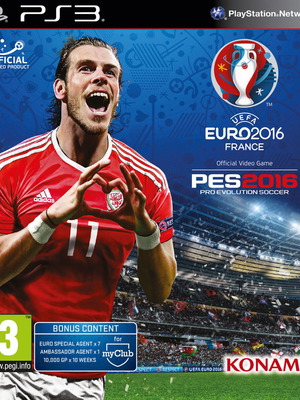 PES 2016 Pro Evolution Soccer Euro 2016 France PS3 new