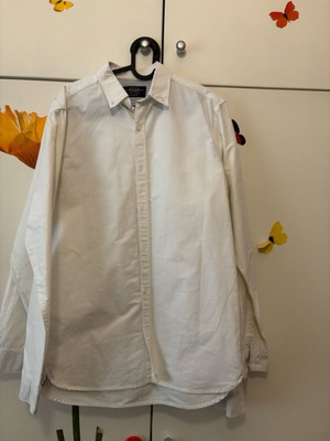 Pull & Bear white shirt size S like new