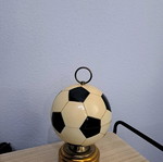 Music Box and Lipstick Cigarette Case Football Ball Retro Space Age 1960s-70s