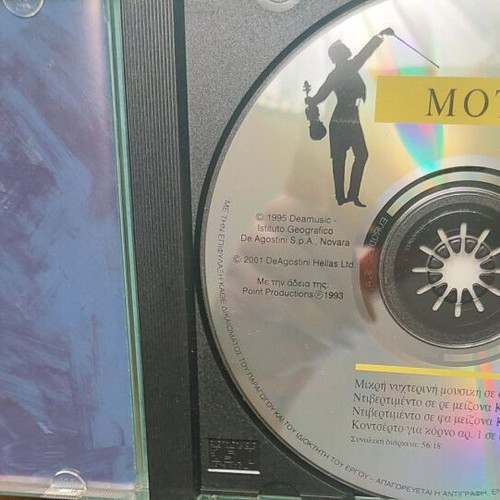 The Great Classical Composers Mozart CD like new, classical