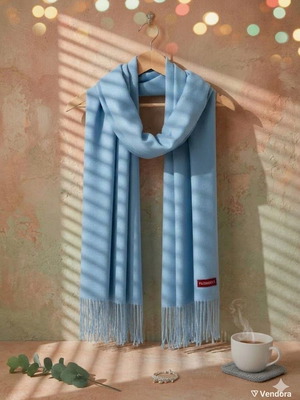 Scarf pashmina 100% cashmere new 2.00x50 cm