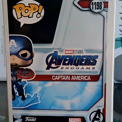 Funko Pop! Marvel Avengers Endgame Captain America #1198 Special Edition new