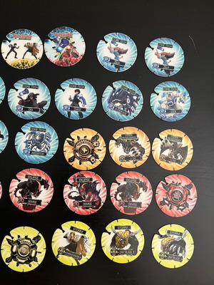 Monsuno tags used, very good condition