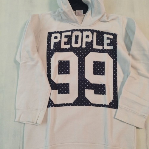 Children's sweatshirt used, white, size 12 years