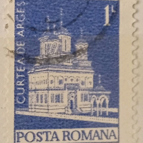 Romanian stamps used, pack of 9