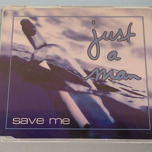 Just a man Save me 2-trk CD single used, electronic