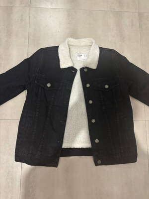 Bershka Jacket σαν καινούργιο, μαύρο και άσπρο, μέγεθος XS