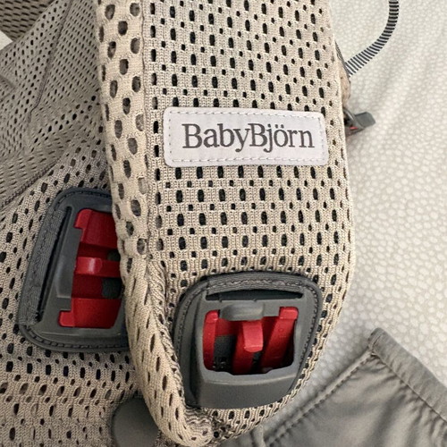 Babybjorn One Mesh baby carrier beige like new