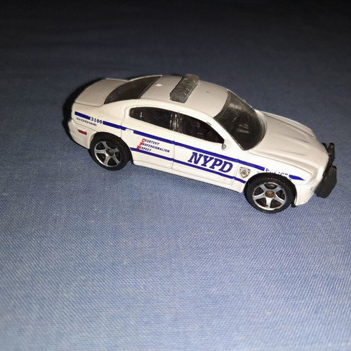 Matchbox Dodge Charger Pursuit NYPD model car