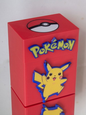 Pokemon Pikachu Vintage Edition Deck Box new 3D printed