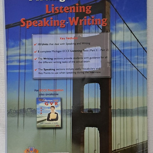 Michigan ECCE L-S-W Exam Preparation & Practice book new