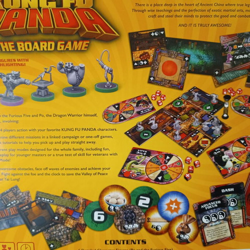 Kung Fu Panda board game new