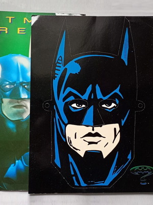 Batman Forever sticker album like new, Greek edition, Merlin Collections 1995 with 157 stickers