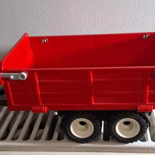 Playmobil tractor with trailer like new