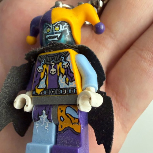 Lego Next Knights Jester keychain