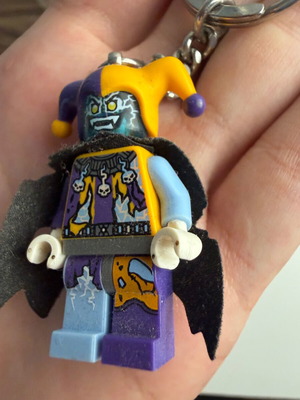 Lego Next Knights Jester keychain