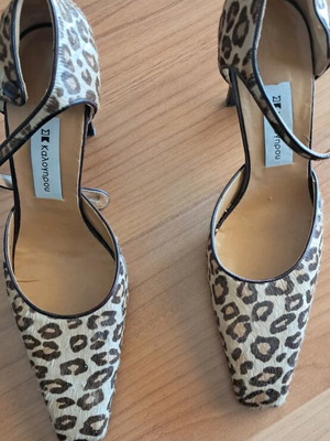 Brown heels size 43 new