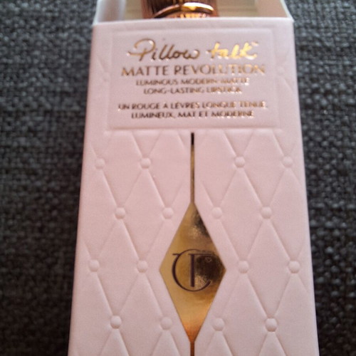 Charlotte Tilbury mini Matte Revolution lipstick, Pillow Talk Original