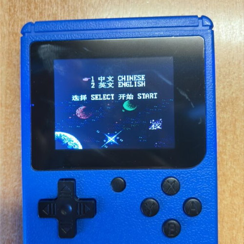 Portable handheld game console emulator retro games, like new