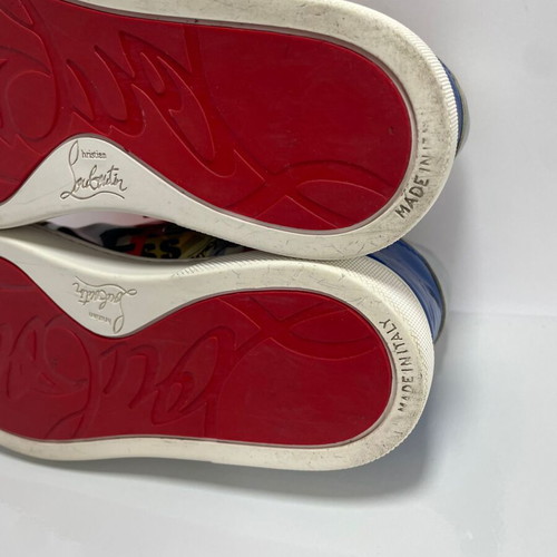 Christian Louboutin leather sneakers multicolor like new, size 37