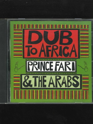 Dub to Africa Prince Far I & The Arabs CD used, reggae
