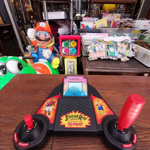 Sugar Ray Leonard Electronic Talking Boxing used game