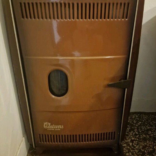 Thermis oil heater used, cast iron
