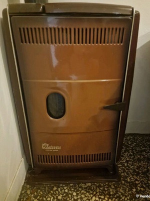 Thermis oil heater used, cast iron