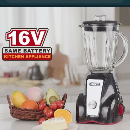 INGCO CJB050K Cordless Blender 16V New with 2 Batteries and Charger