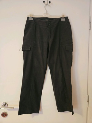 Cargo pants Sarah Lawrence gray like new, size L