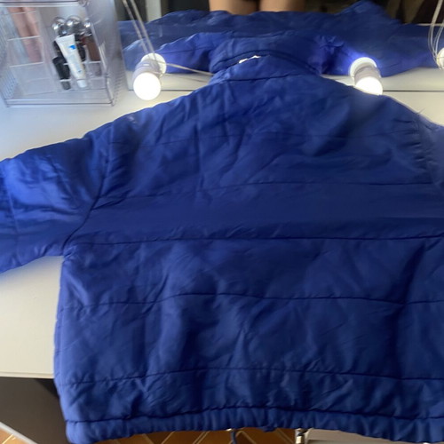 Blue jacket for boys, size 164 cm, age 14