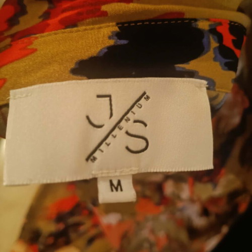 Millenium printed olive dress like new, medium size