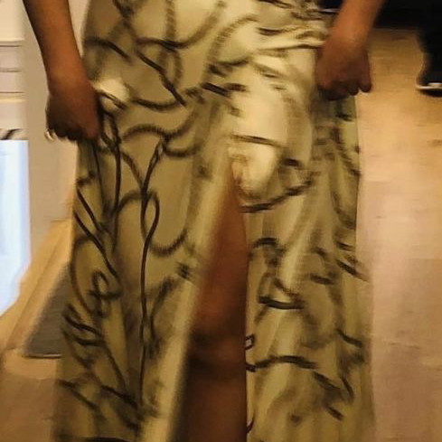 Maestri dress from Atelier Primalicia used, gold ecru