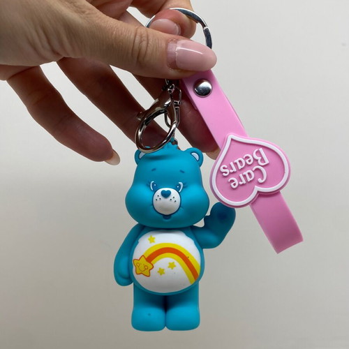 Care Bears Wish Bear pvc keychain new