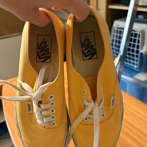 Vans shoes yellow size 39, almost new