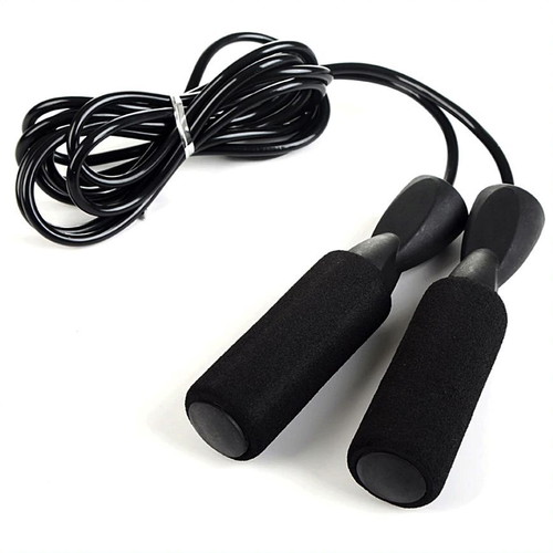 Jump Rope fitness rope black, new, 3m PVC