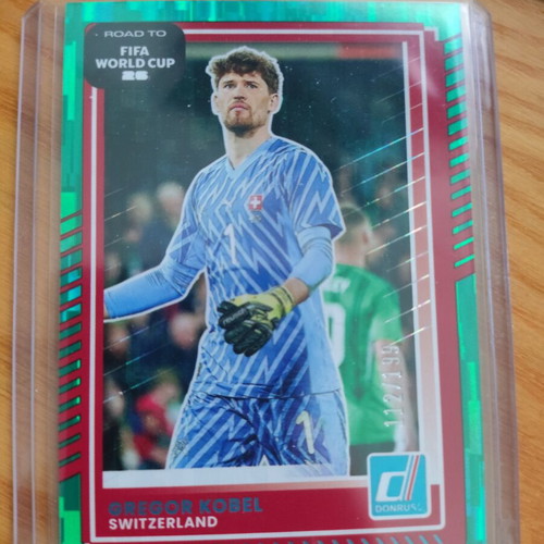 Panini Donruss Gregor Kobel Switzerland FIFA World Cup card like new