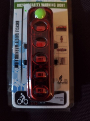 Bicycle light with rechargeable battery new
