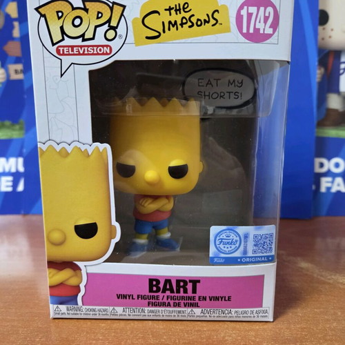 Funko Pop Television The Simpsons Bart new exclusive figure