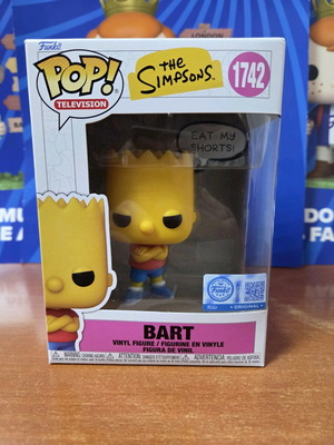 Funko Pop Television The Simpsons Bart new exclusive figure